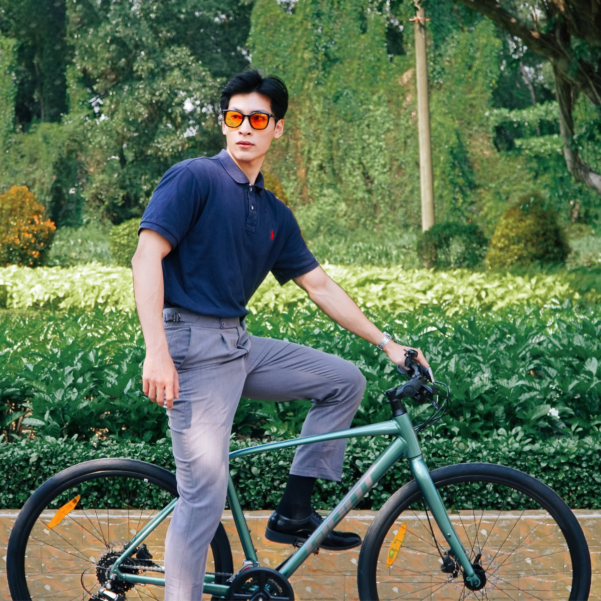 đạp xe đúng tư thế giúp đi xa hơn